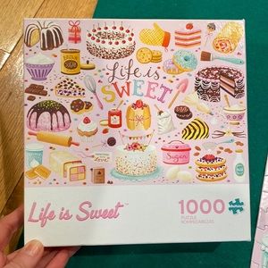 Life is sweet jigsaw puzzle
